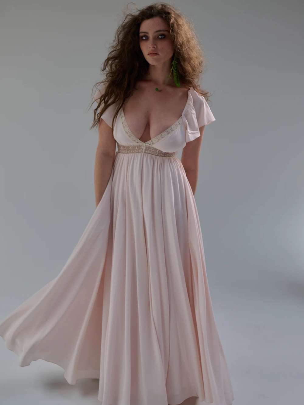 Selkie En Pointe Silk Venus Slip - Picture 1 of 6
